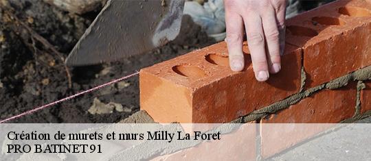 Création de murets et murs